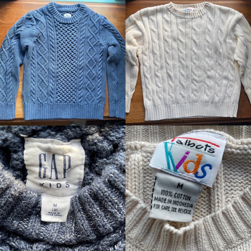 Kids Sweaters Size M